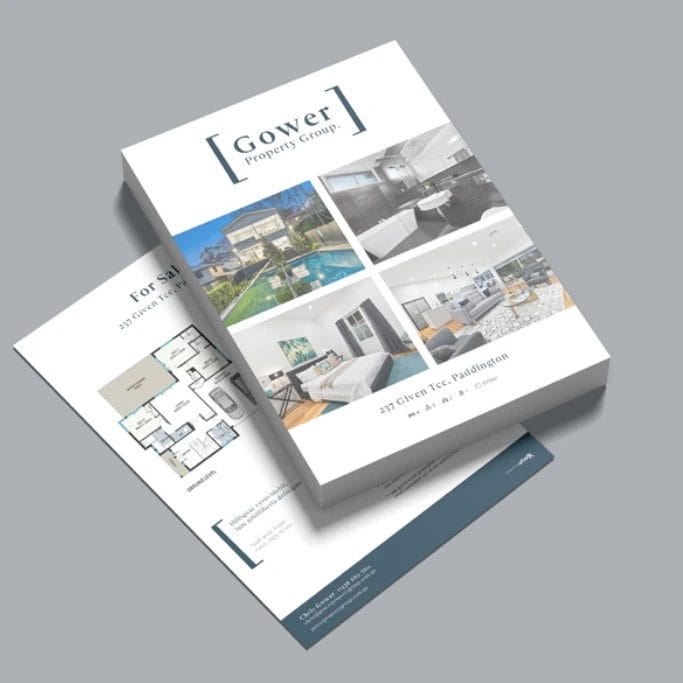 Gower Property marketing collateral